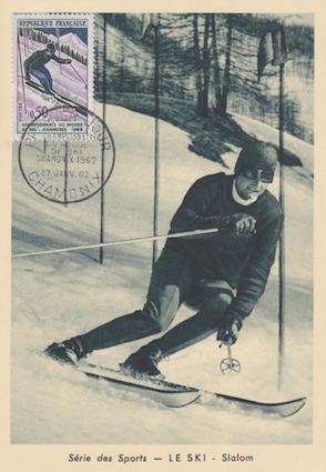 1962 slalom ski cm