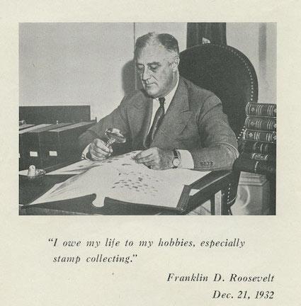Roosevelt et ses timbres