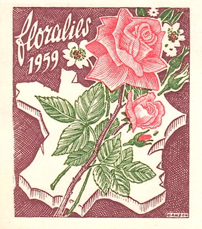 1959 floralies de paris